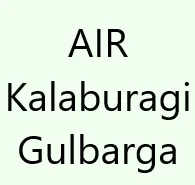 AIR Kalaburagi Gulbargaall-india-radio